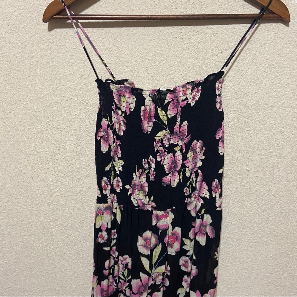 Free People Garden Party Onyx Floral Maxi Dress - Picture 7 of 8